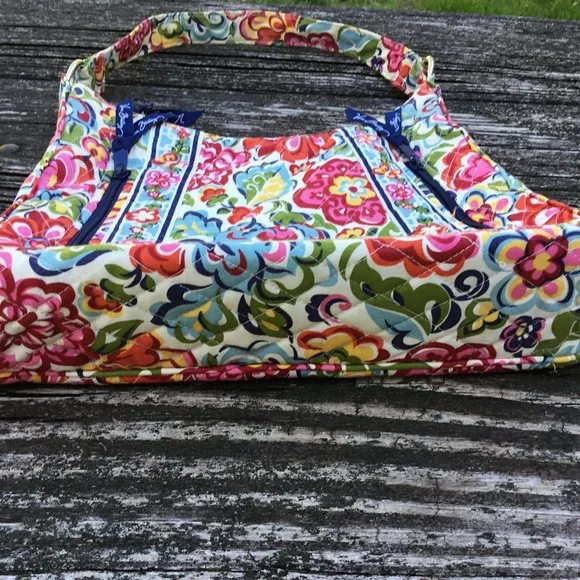Vera Bradley Hope Garden Hobo Shoulder Bag/Purse - Picture 5 of 6